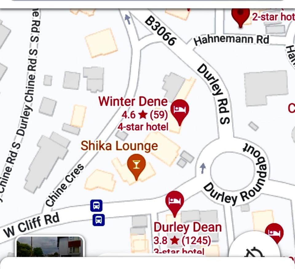 Hotel The Winter Dene Bournemouth Exteriér fotografie